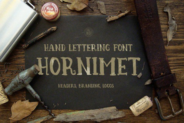 Hornimet шрифт скачать бесплатно