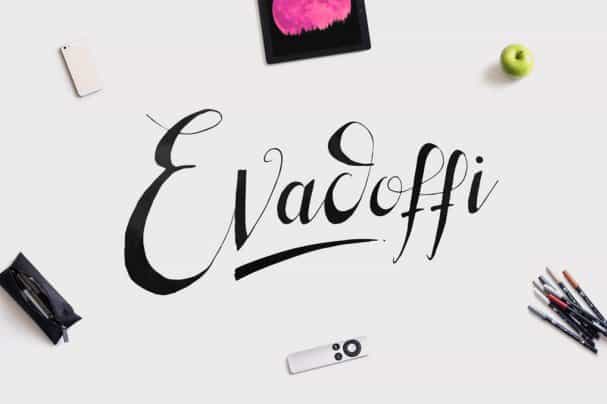 Evadoffi Typeface шрифт скачать бесплатно