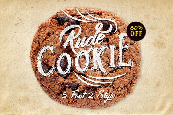 Rude Cookie   Layer шрифт скачать бесплатно