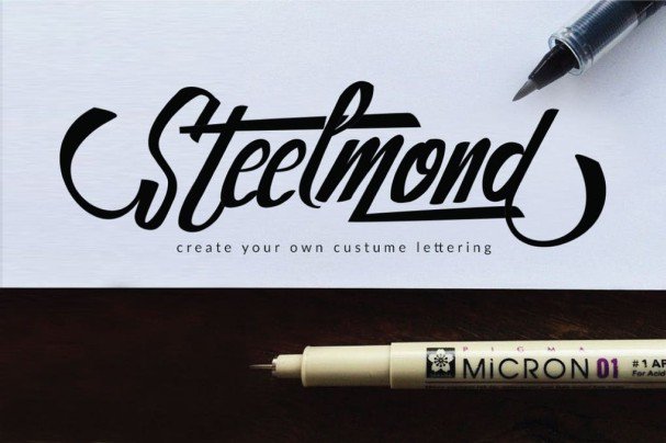 Steelmond шрифт скачать бесплатно