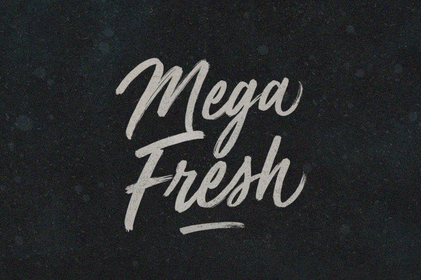 Mega Fresh шрифт скачать бесплатно