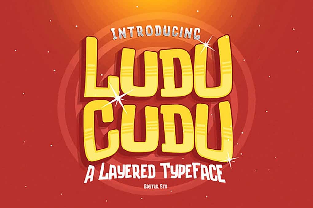 Ludu Cudu шрифт скачать бесплатно