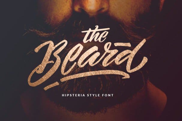 The Beard - Branded Typeface +Extras шрифт скачать бесплатно