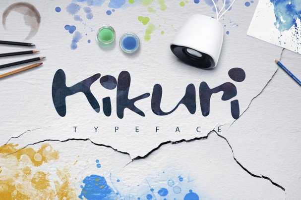 Kikuri Typeface + Extras шрифт скачать бесплатно