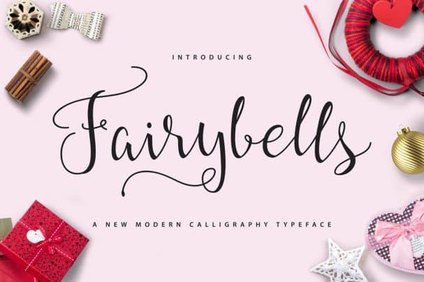 Fairybells Script шрифт скачать бесплатно