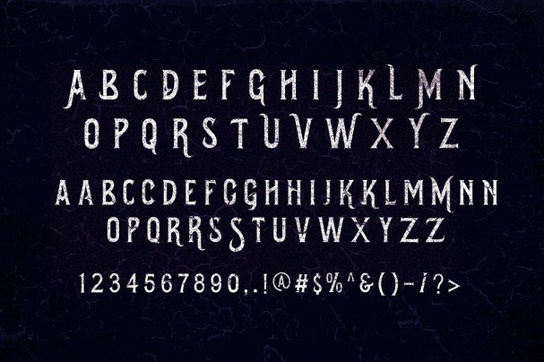 Murmers Typeface шрифт скачать бесплатно