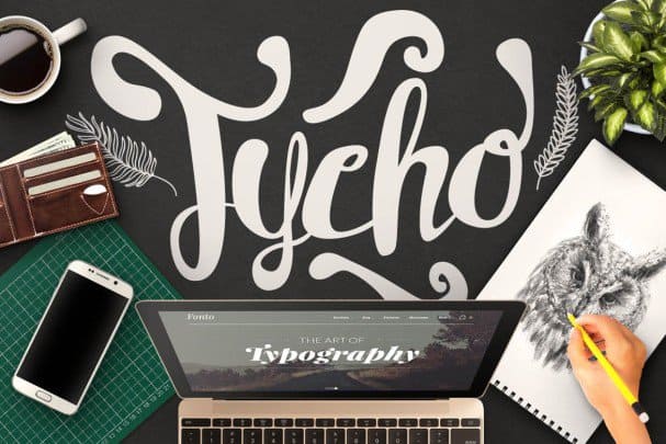 Tycho Typeface шрифт скачать бесплатно