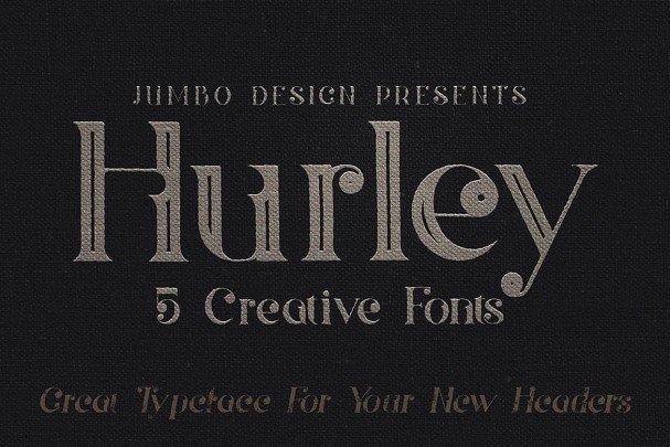 Hurley - Vintage Style   шрифт скачать бесплатно