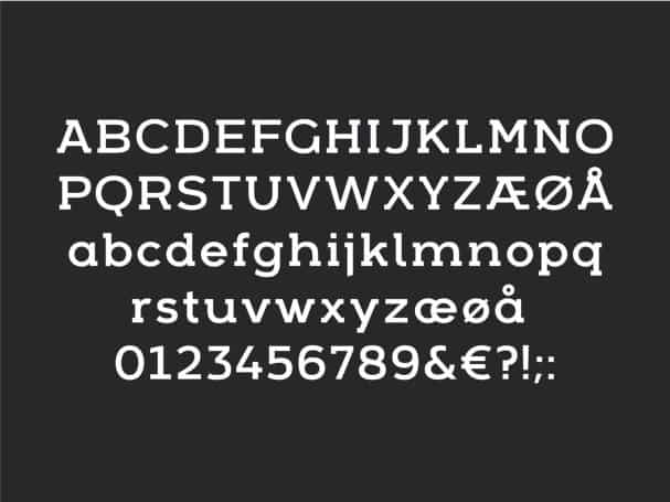 Arkibal Serif шрифт скачать бесплатно