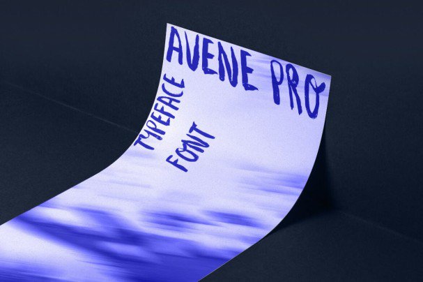 Avene PRO Brush   шрифт скачать бесплатно