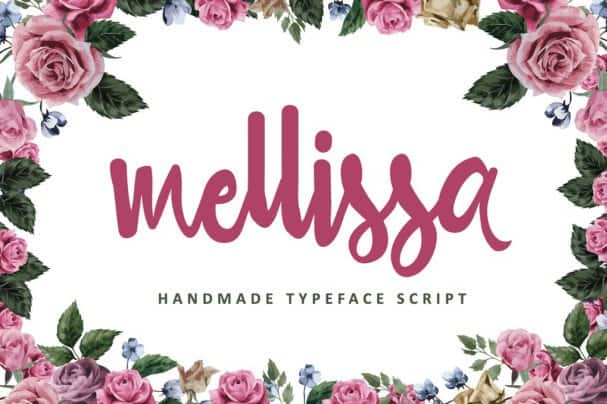 Mellissa Script шрифт скачать бесплатно