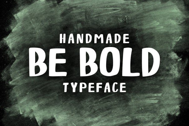 BeBold- Handmade   шрифт скачать бесплатно
