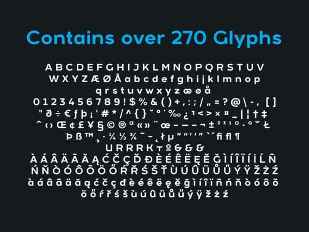 Arkibal Typeface Collection шрифт скачать бесплатно