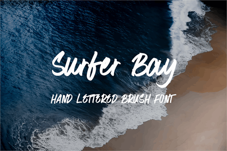Surfer Bay шрифт скачать бесплатно