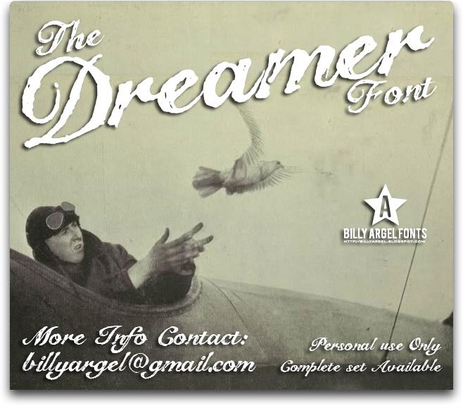 The Dreamer шрифт скачать бесплатно