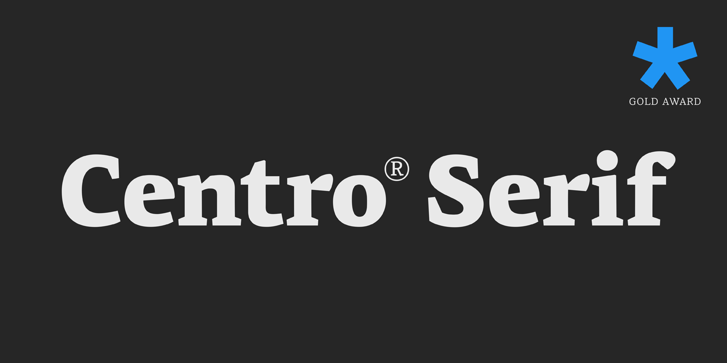 PF Centro Serif Pro