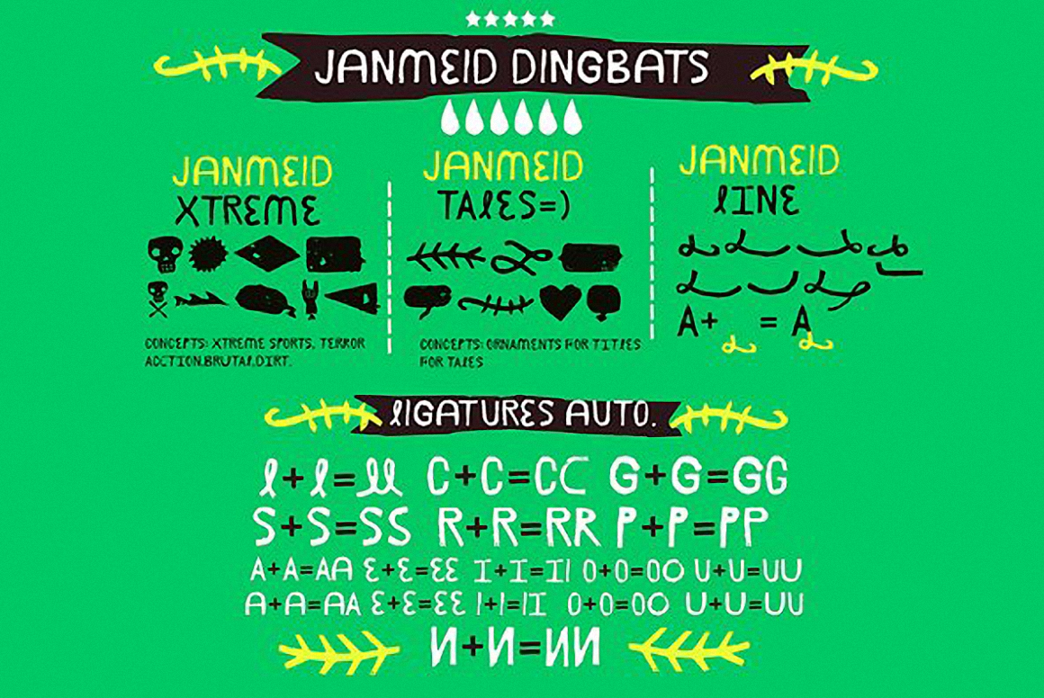 Janmeid - Greek+Cyrillic