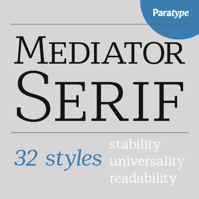 Mediator Serif