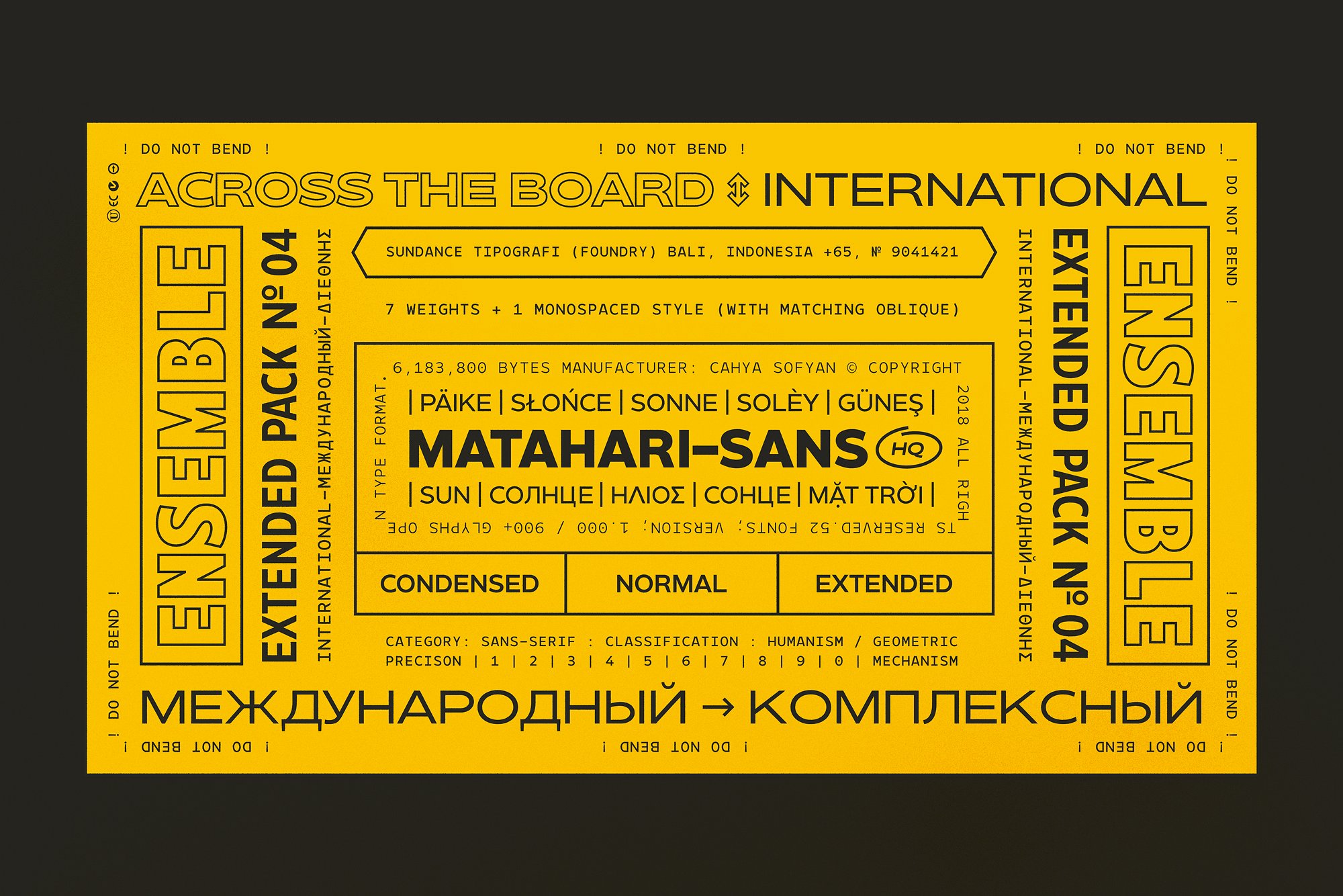 Matahari Sans