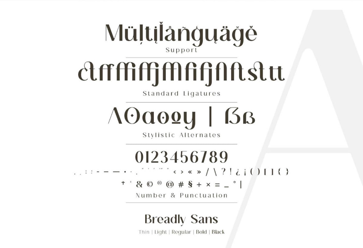 Breadley Sans (Regular)