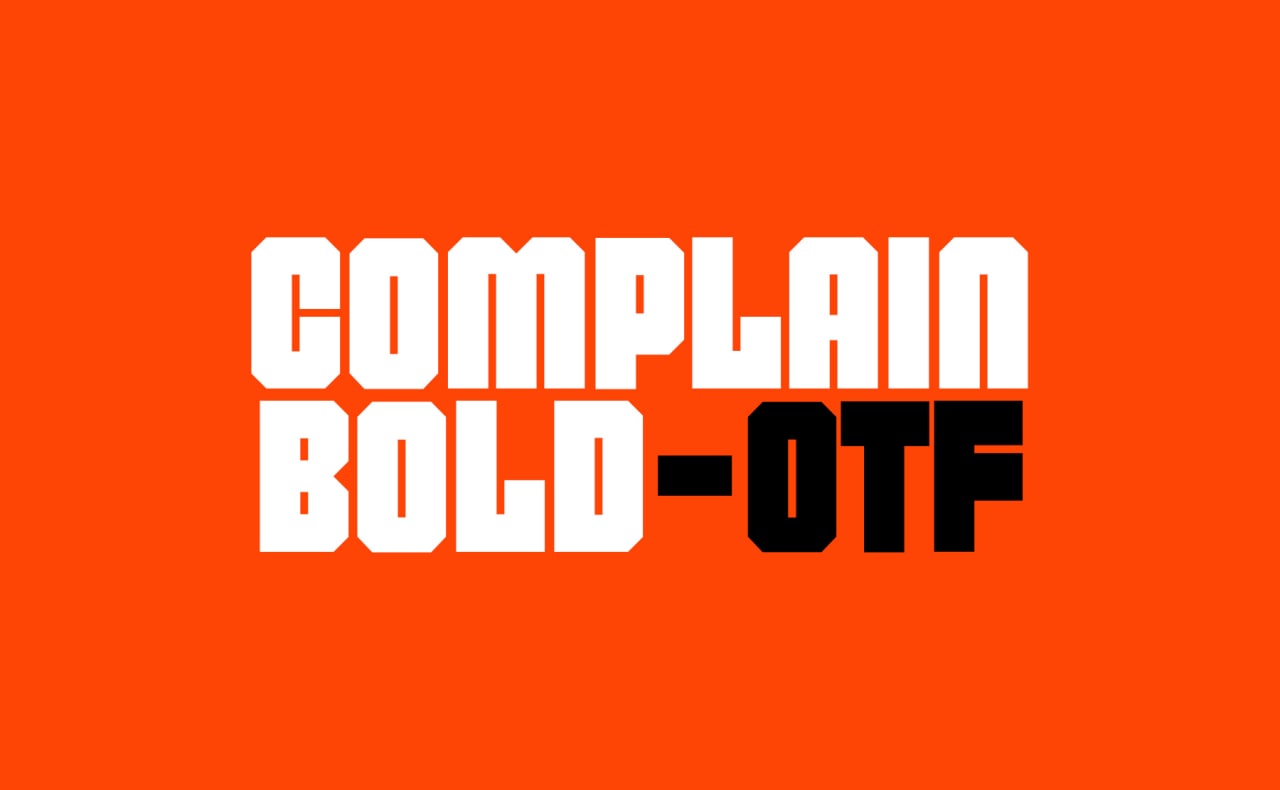 Complain Bold