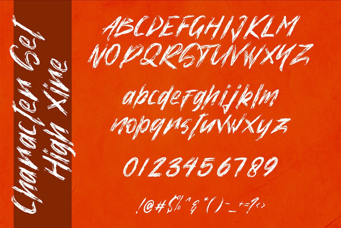 High Xire Script Handwritten 